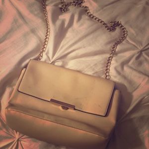 Cream Shoulder Bag